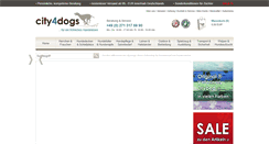 Desktop Screenshot of city4dogs.de
